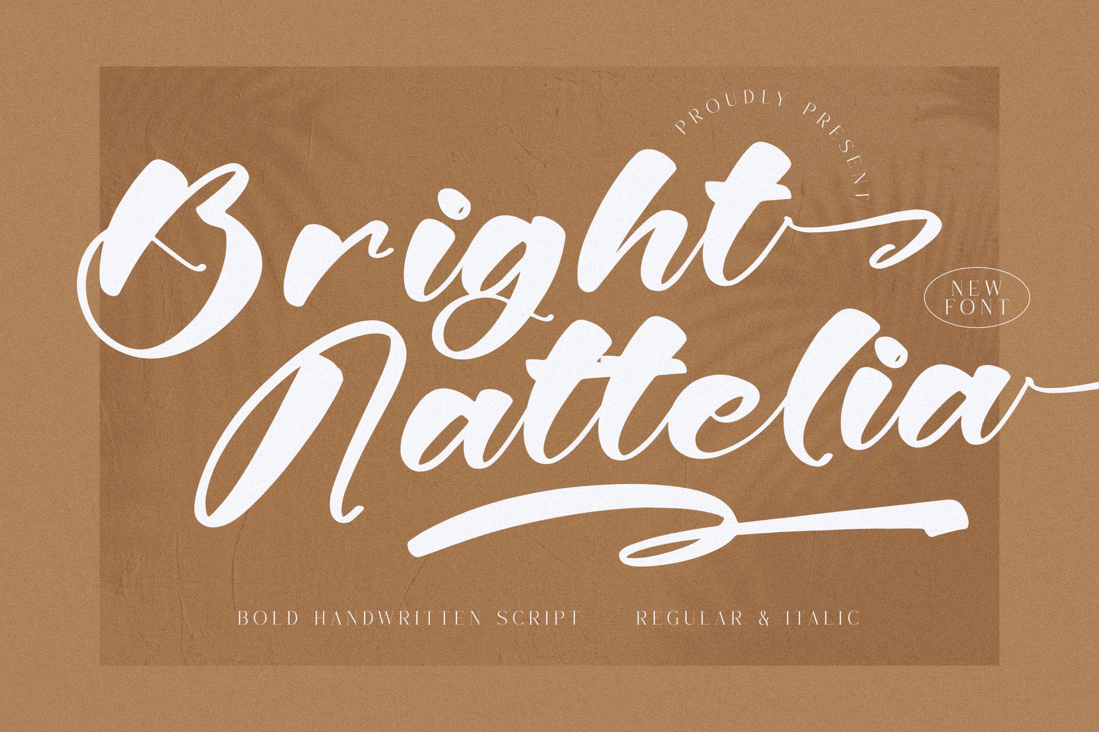 Bright Nattelia font preview image #5